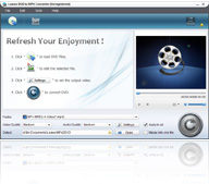 Convert DVD to MP4 with key features