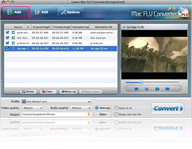 Mac FLV Video Converter