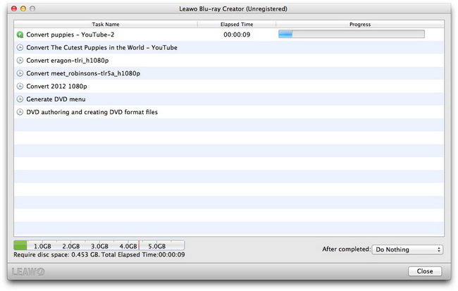 User Guide of Leawo Blu-ray Creator for Mac
