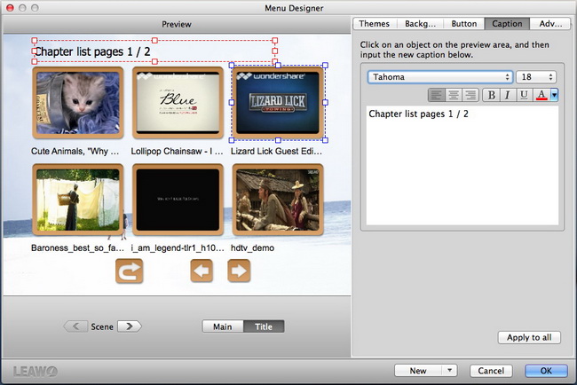 Leawo DVD Creator for Mac