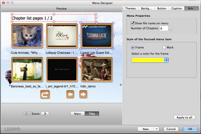 Leawo DVD Creator for Mac