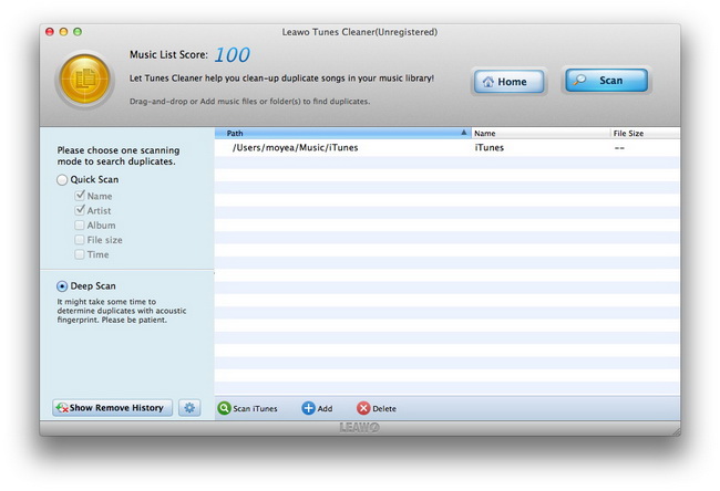 iTunes Cleaner for Mac