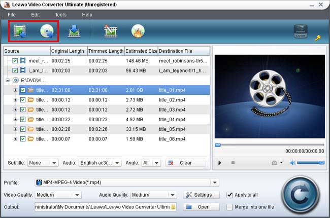 Leawo Video Converter Ultimate