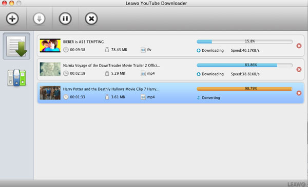 Leawo YouTube Downloader for Mac