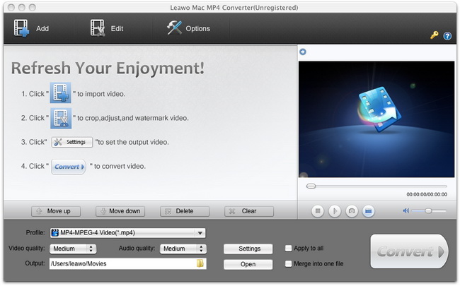 Mac MP4 Video Converter