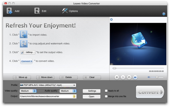 Leawo Mac Video Converter