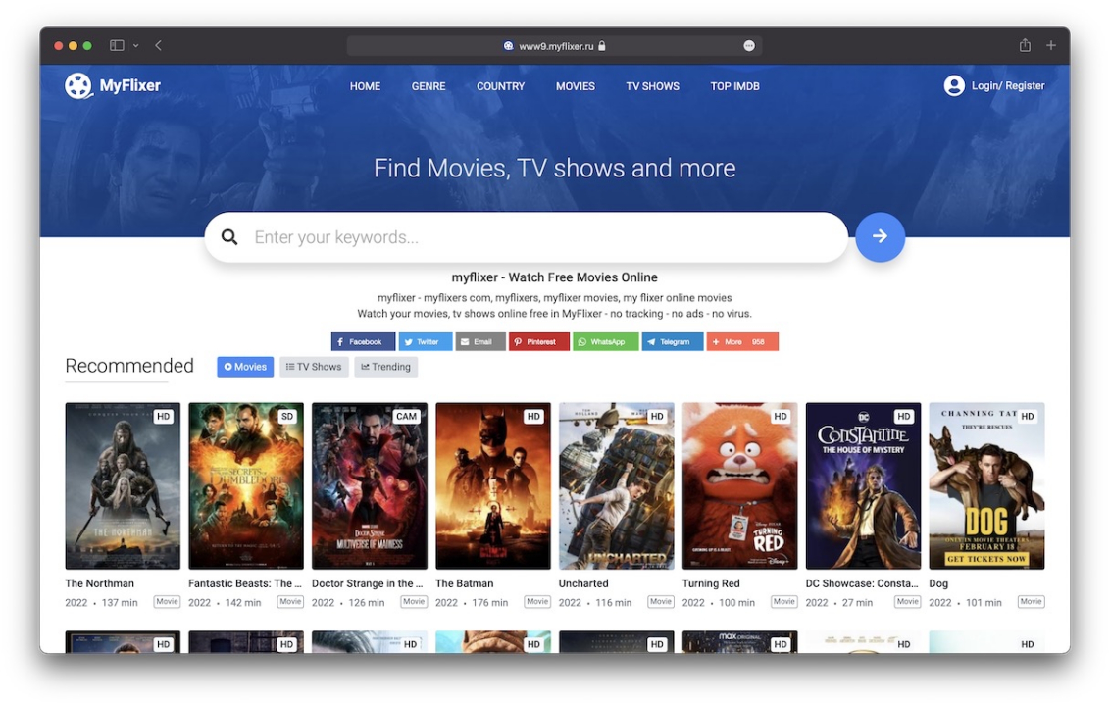 Myflixer best sale