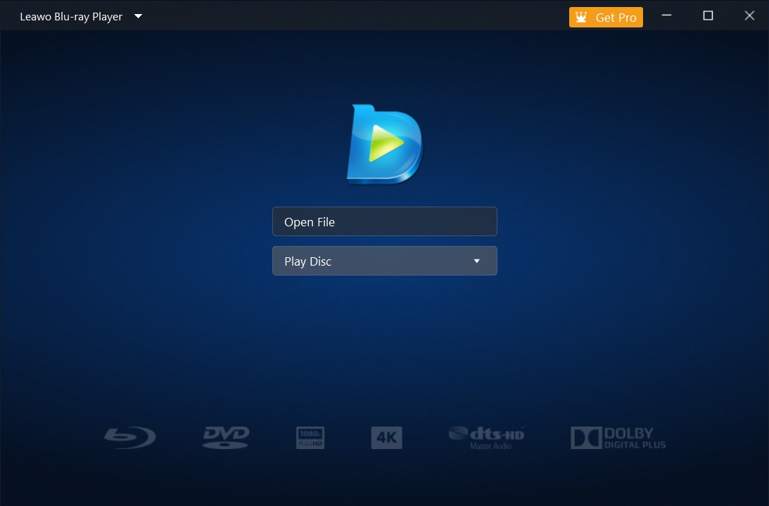 open avi files with Leawo Blu-ray player