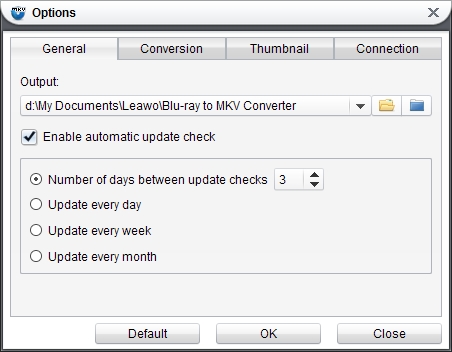 Leawo Blu-ray to MKV Converter