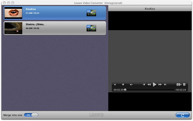 Leawo Mac Video Converter